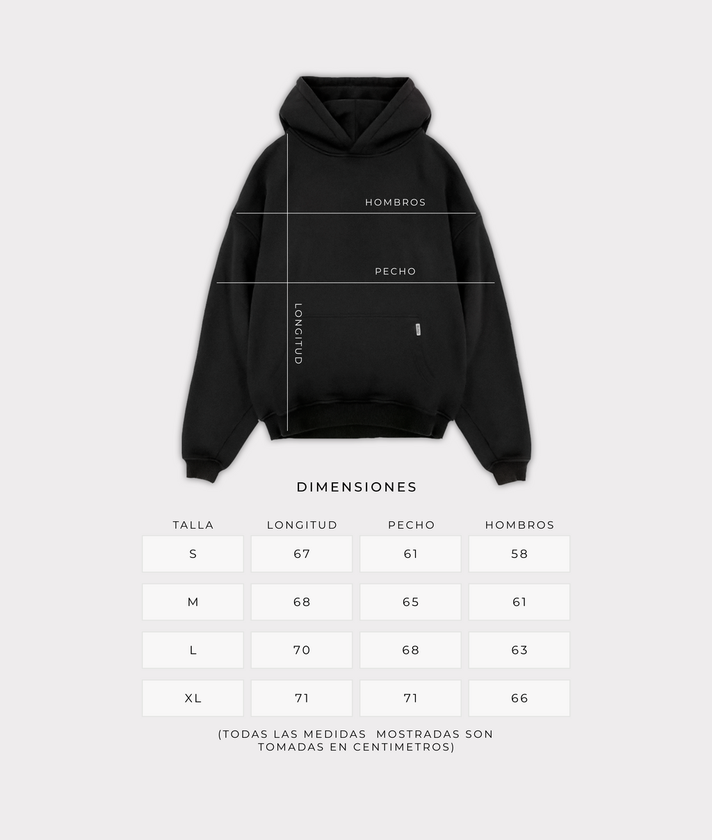 TRIPLE BLACK ESSENTIAL HOODIE