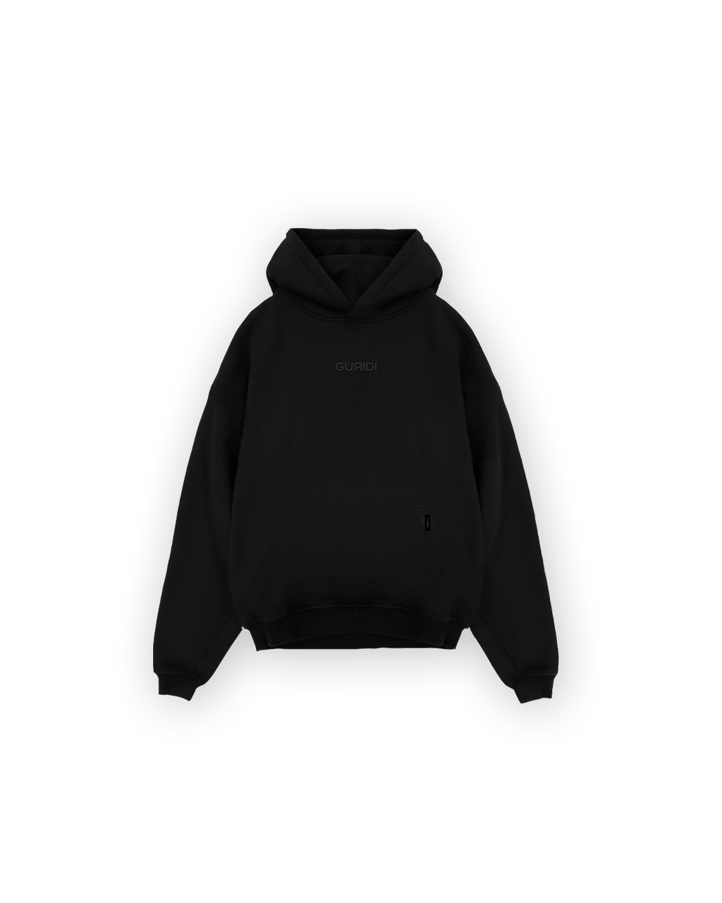 TRIPLE BLACK ESSENTIAL HOODIE - Guridi