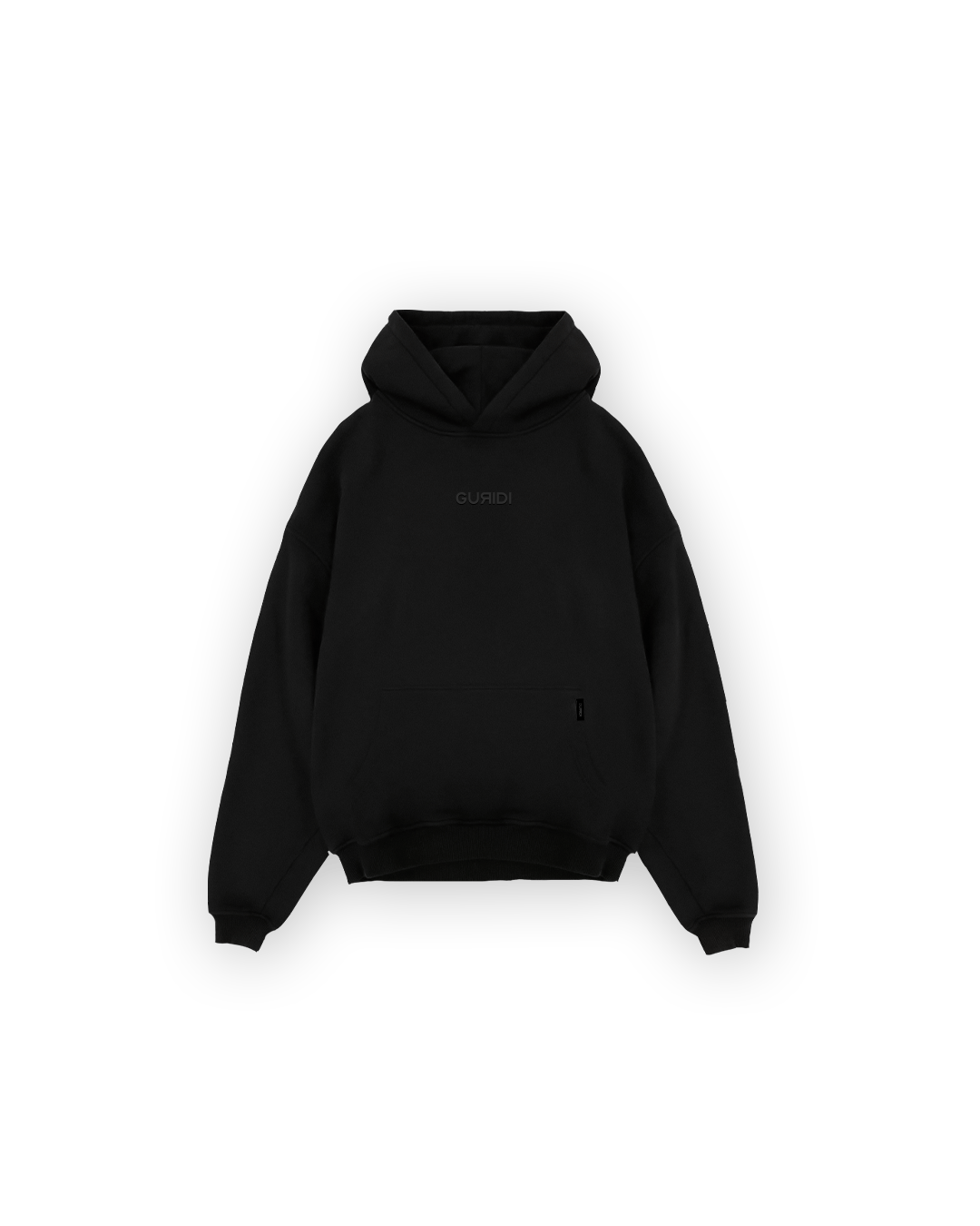 TRIPLE BLACK ESSENTIAL HOODIE - Guridi